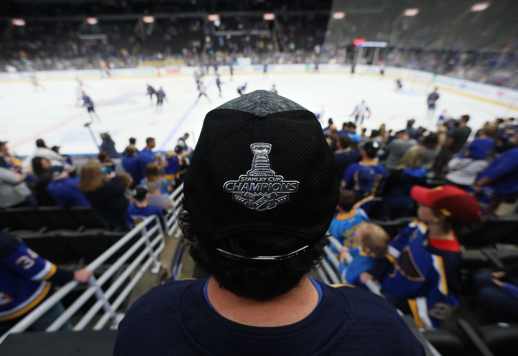 Columbus Blue Jackets vs the St. Louis Blues, pre-season